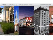 Tablet Screenshot of gabrielarchitects.com
